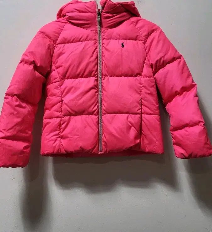 ポロラルフローレン キッズ ピンク ダウン アウター