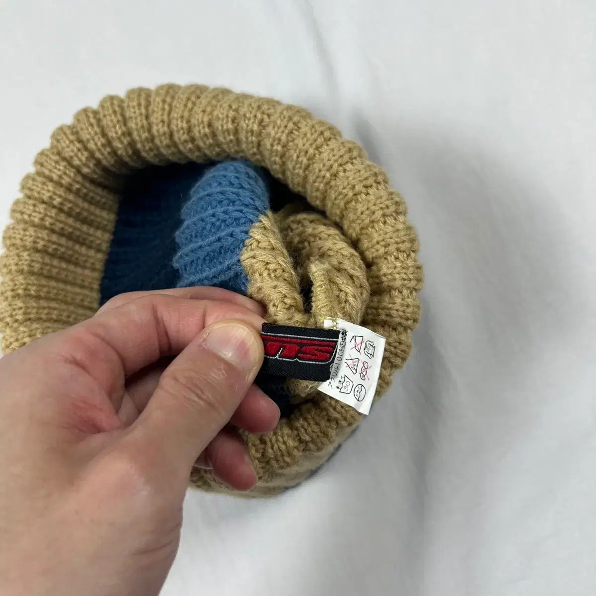 90 s VANS ヴァンズ バンズ ロゴ ビーニー 帽子 ニット帽 ビーニー 帽子 メンズ