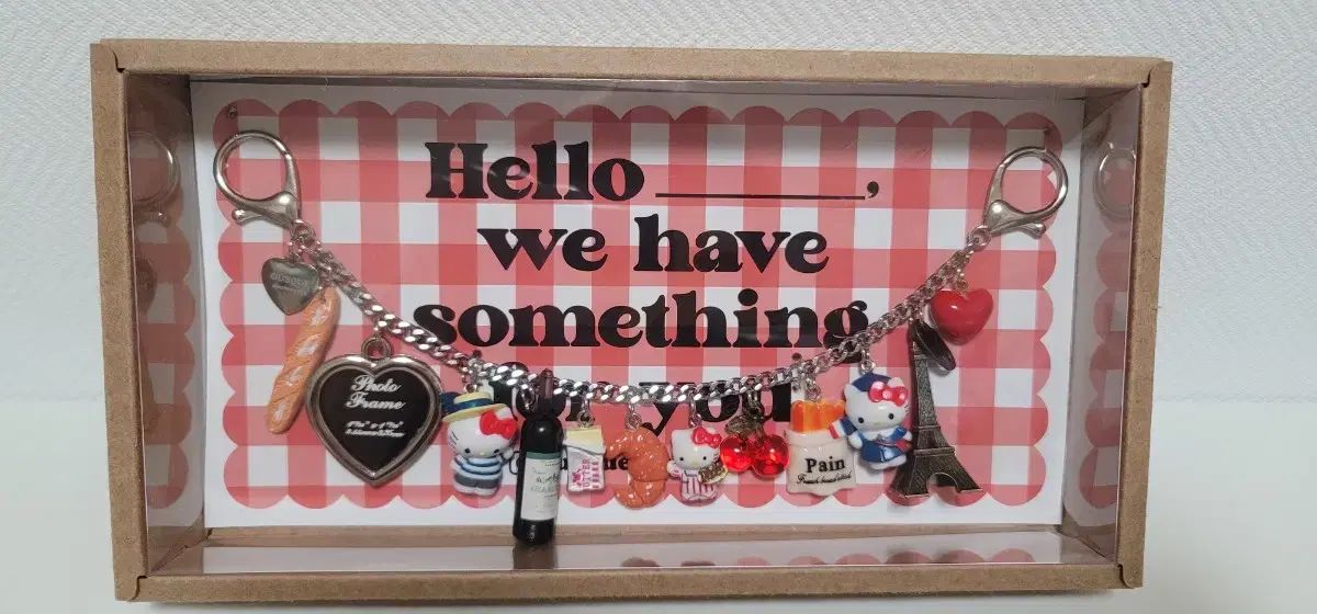 ハローキティ ミニチュア バッグチャーム キーホルダー