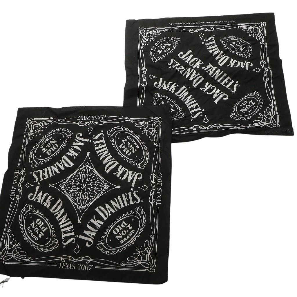 古着卸 まとめ売り 企業 バンダナ 小物 セット ジャックダニエルズ コカ コーラ ダッジ ミラーライト 古着 NB 4140