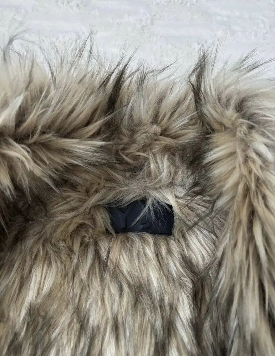 オープンyyフェイクファーリバーシブルジャケット