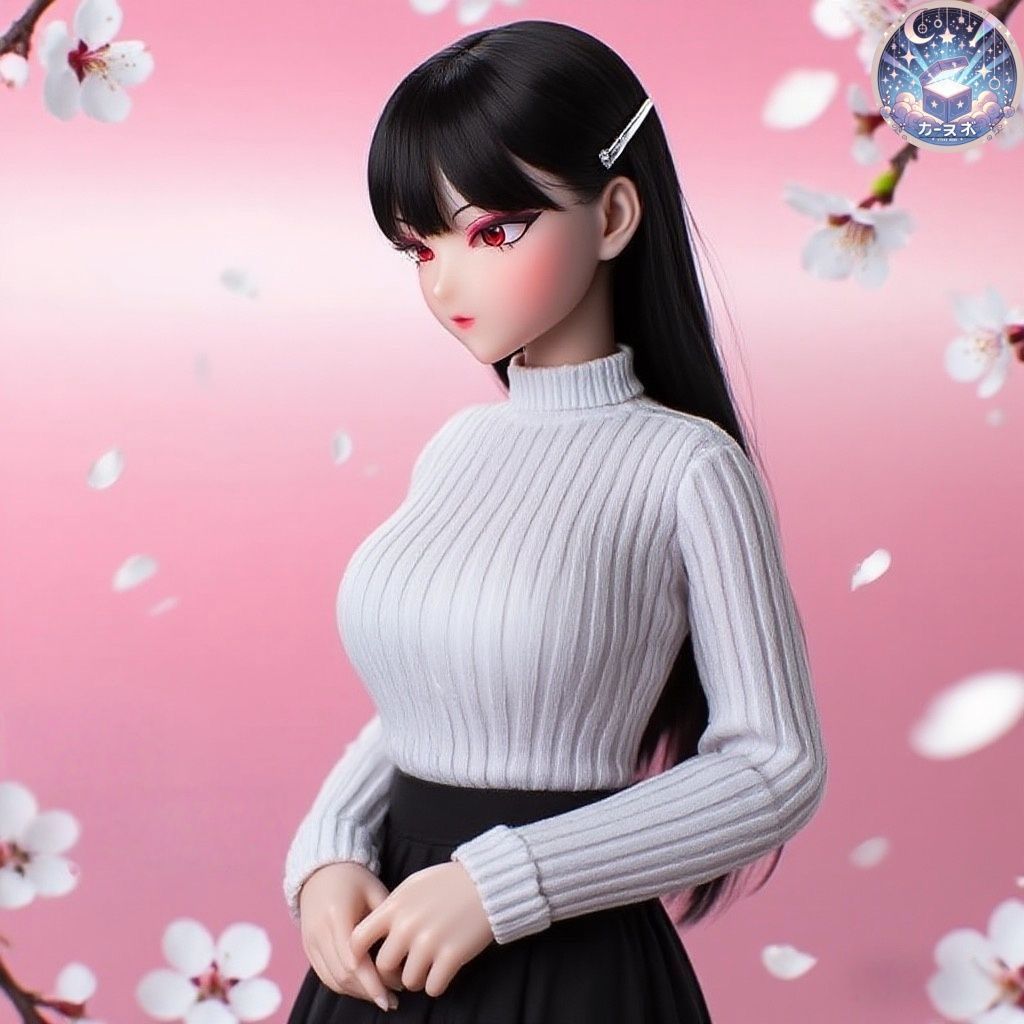 新品 未使用 八重神子やえみこ 125cm 二次元風 魔族人形 お人形遊び