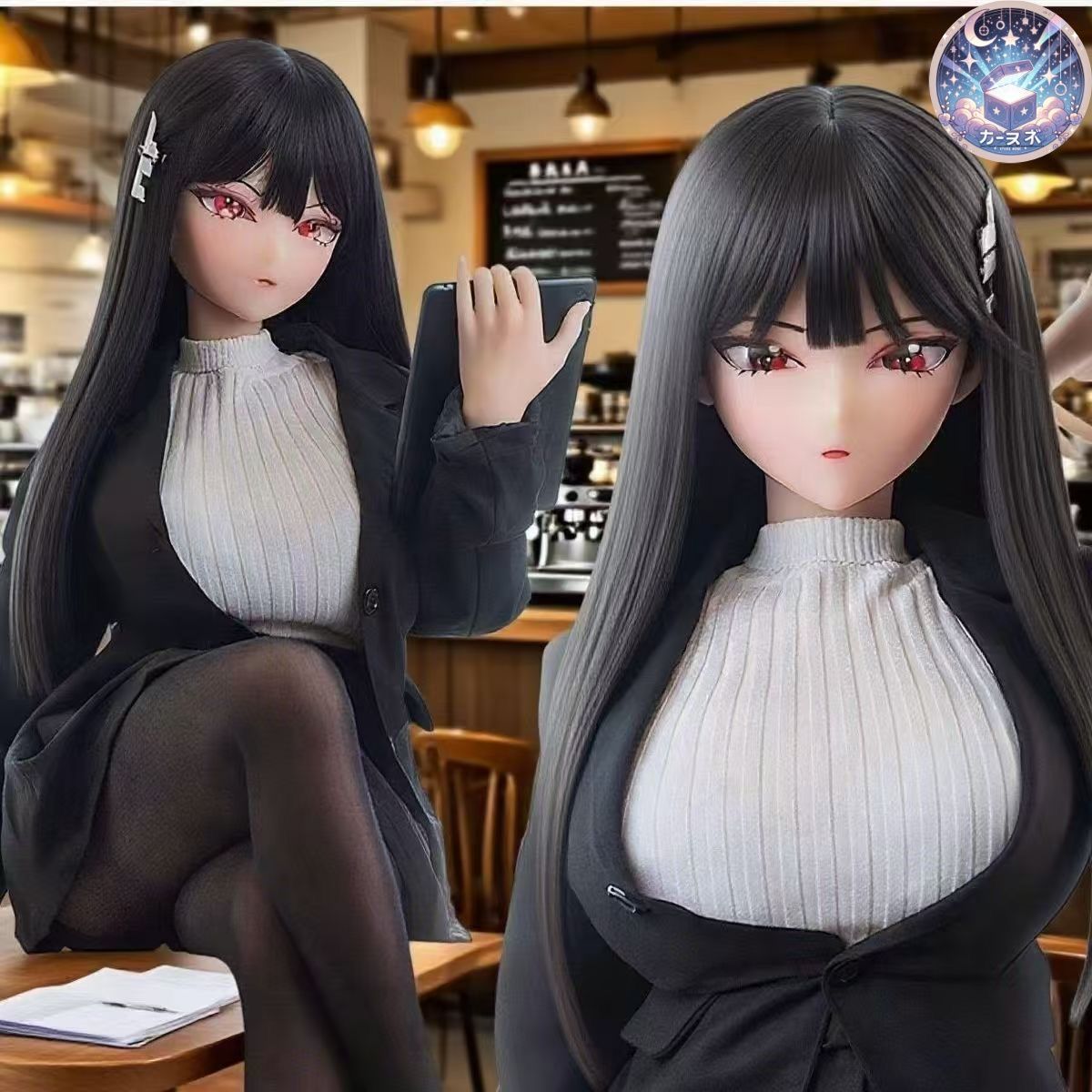 カスタムドール/昭和っぽい子 新品 未使用 八重神子やえみこ 125cm 二次元風 魔族人形 お人形遊び