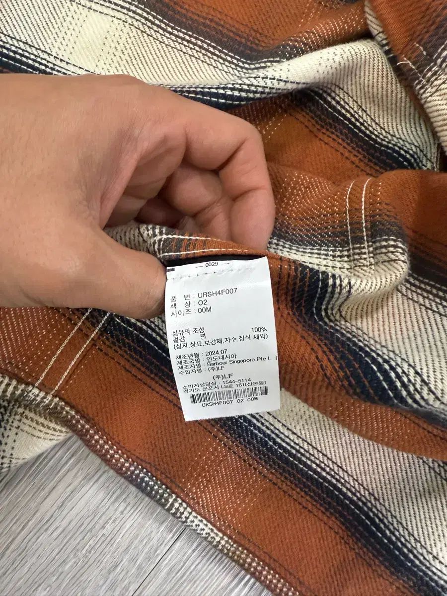 24 fw バブアー フランネル シャツ