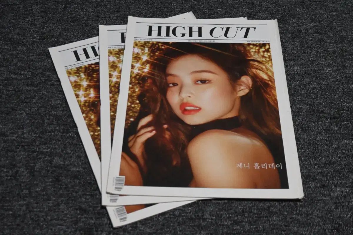 韓国 雑誌 ハイカット Vol 230 表紙 BLACKPINK ジェニ