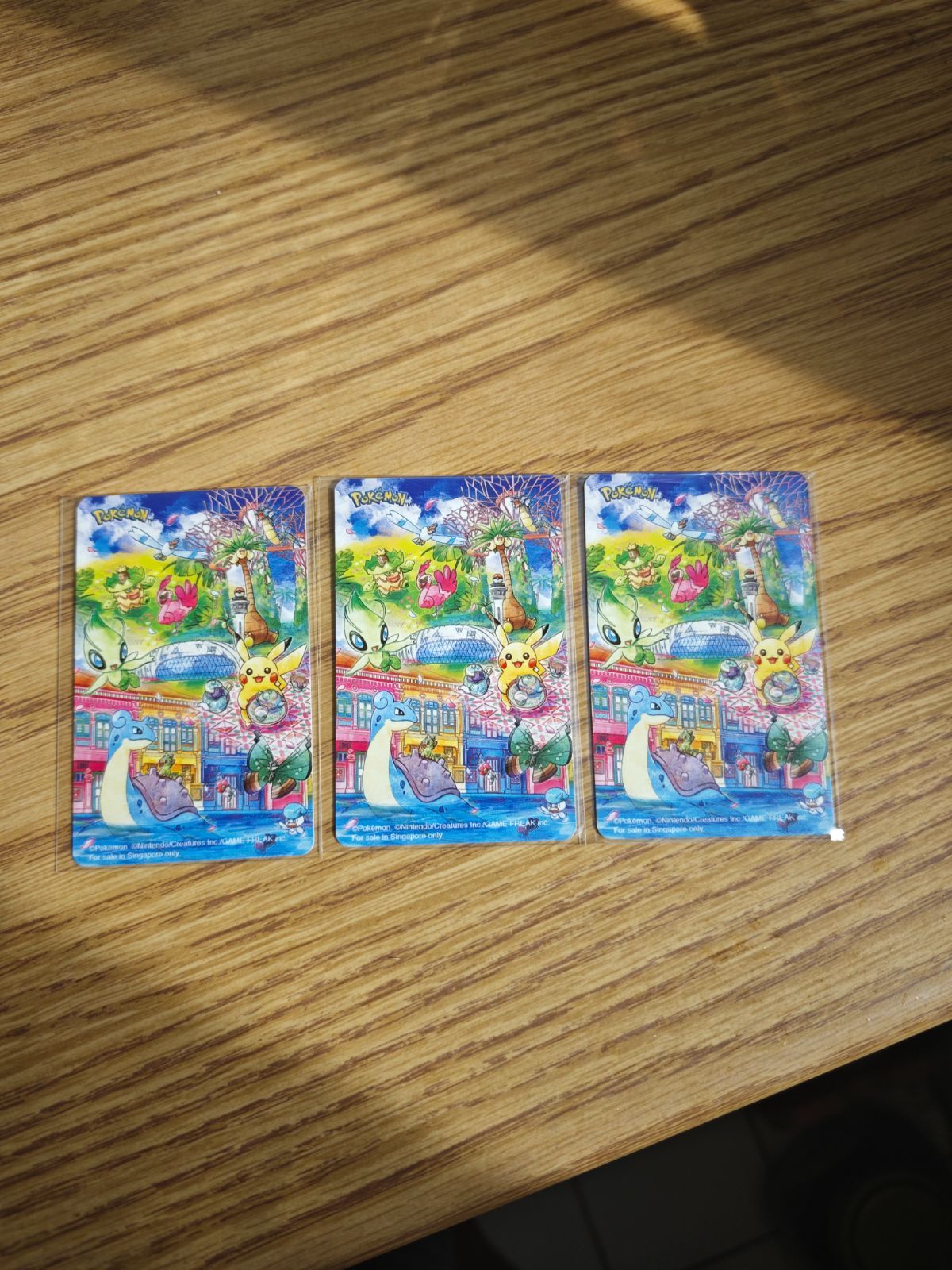 ポケモンセンター限定 EZ-Linkカード 5周年 シンガポール限定