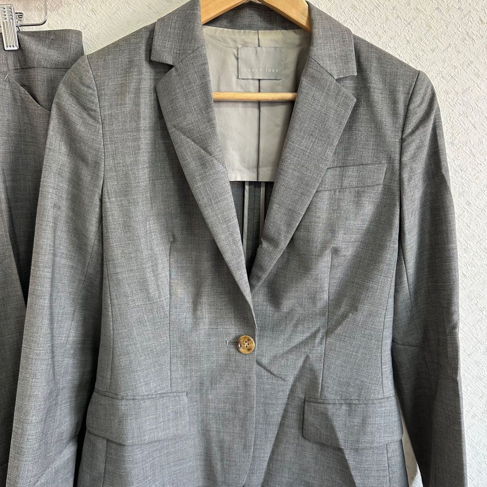 Z1637 【美品】theory luxeセオリーリュクス スーツセットアップ