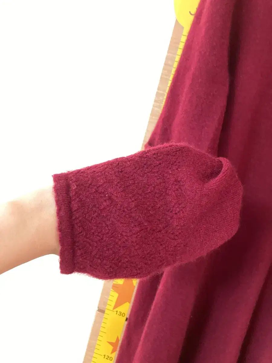ニットワンピース 丈97程度
