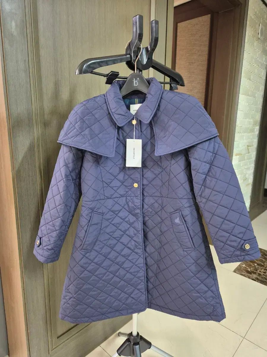 ビーンポール キッズ キルティング トレンチコート型 アウター 150 サイズ
