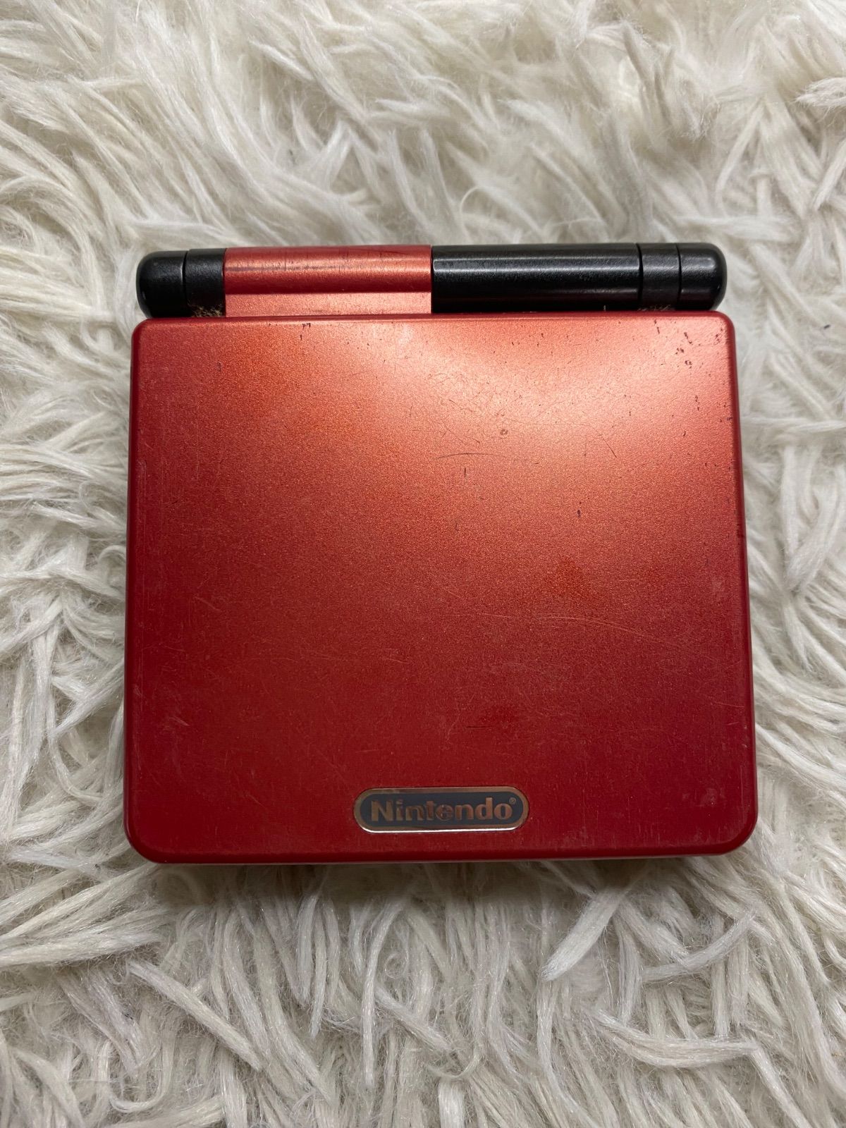 ゲームボーイアドバンスSP 本体 ジャンゴレッド ブラック