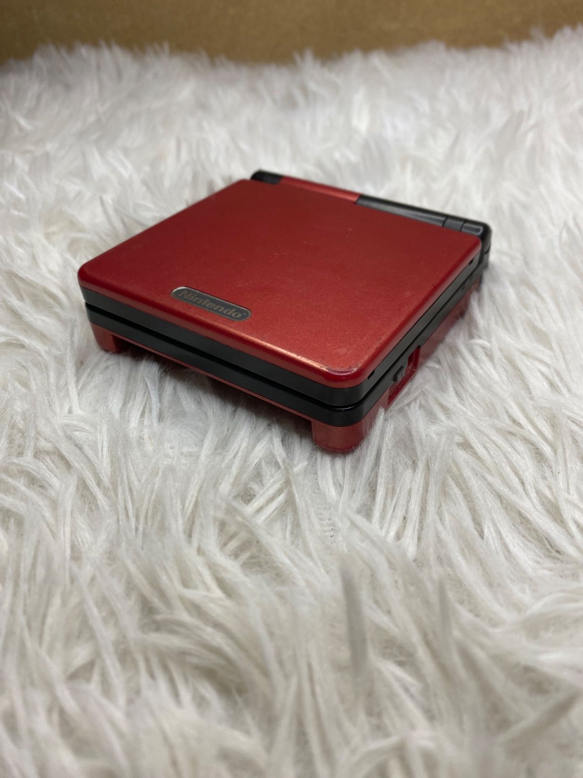 ゲームボーイアドバンスSP 本体 ジャンゴレッド ブラック