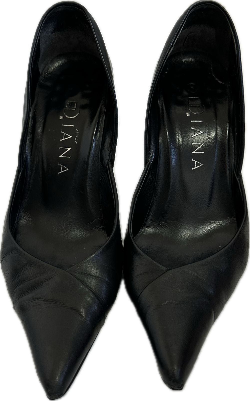 Diana パンプス Z1637 【美品】DIANAダイアナ パンプス 靴シューズ ブラック
