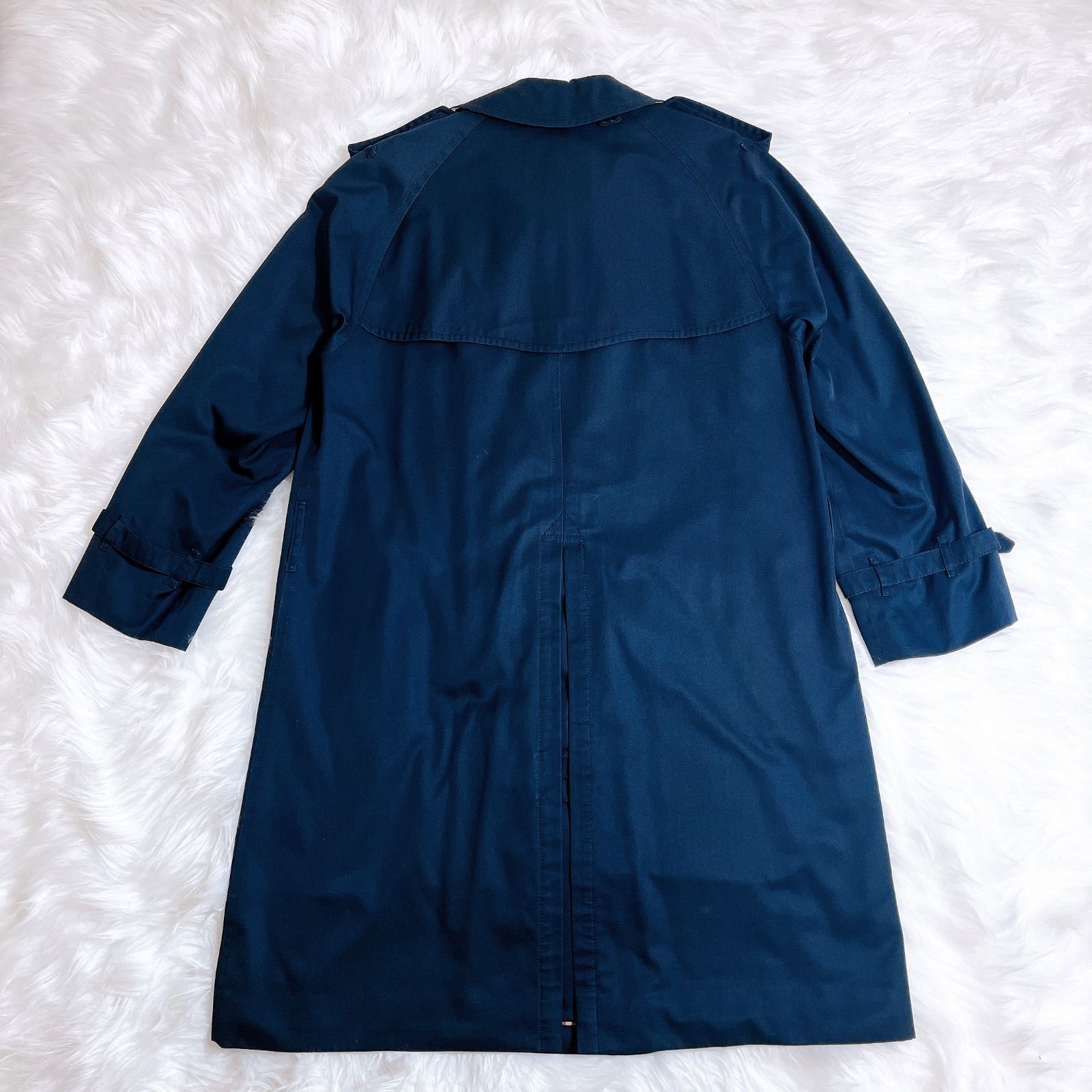 BURBERRY ロンドン ノバチェック トレンチコート NV クリーニング済み