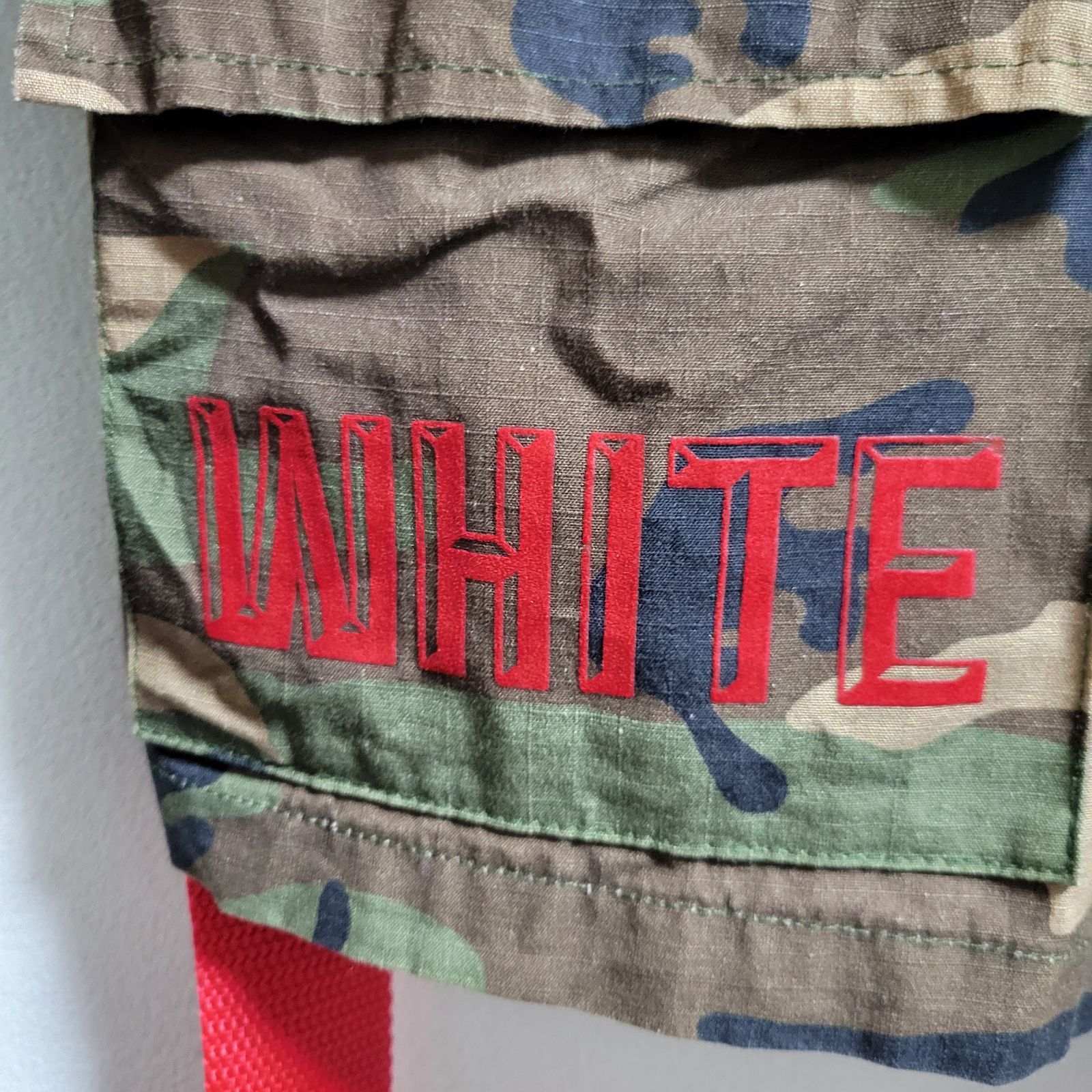 OFF-WHITE オフホワイト 迷彩 ミリタリー シャツジャケット カモ柄 