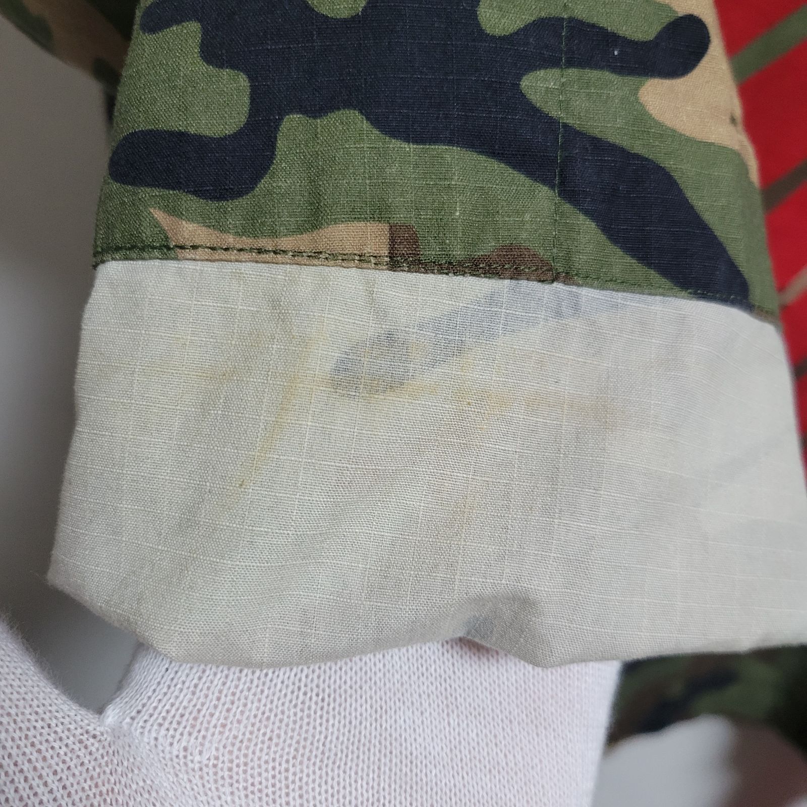 OFF-WHITE オフホワイト 迷彩 ミリタリー シャツジャケット カモ柄