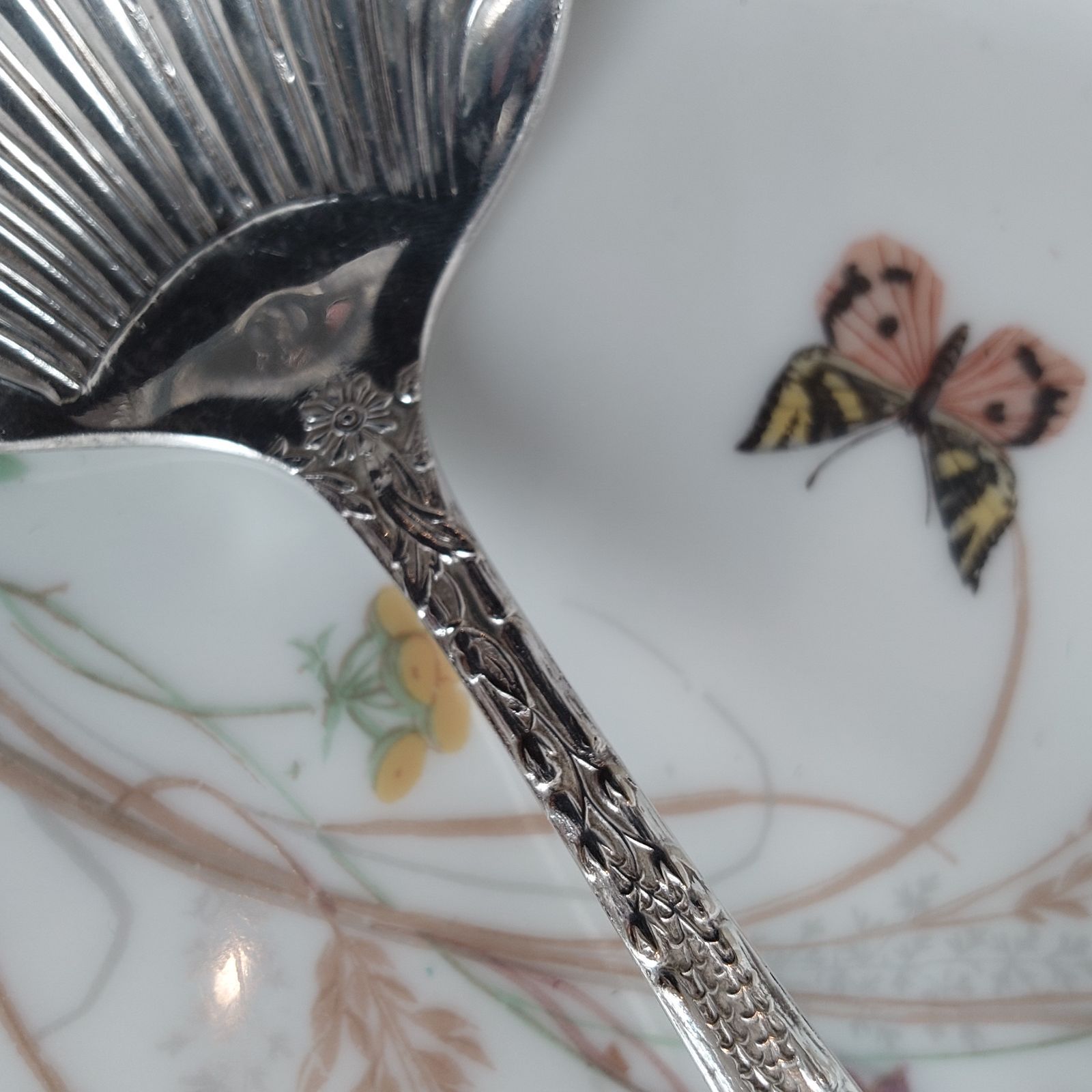  イギリス アンティーク シルバースプーン シュガーシフタースプーン フォーク ティースプーン スプーン カトラリー(スプーン等)