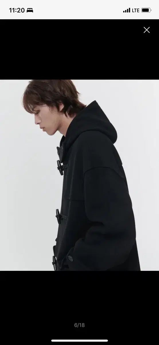 MUSINSA オーバーサイズ ダッフル コート ブラック M 断捨離