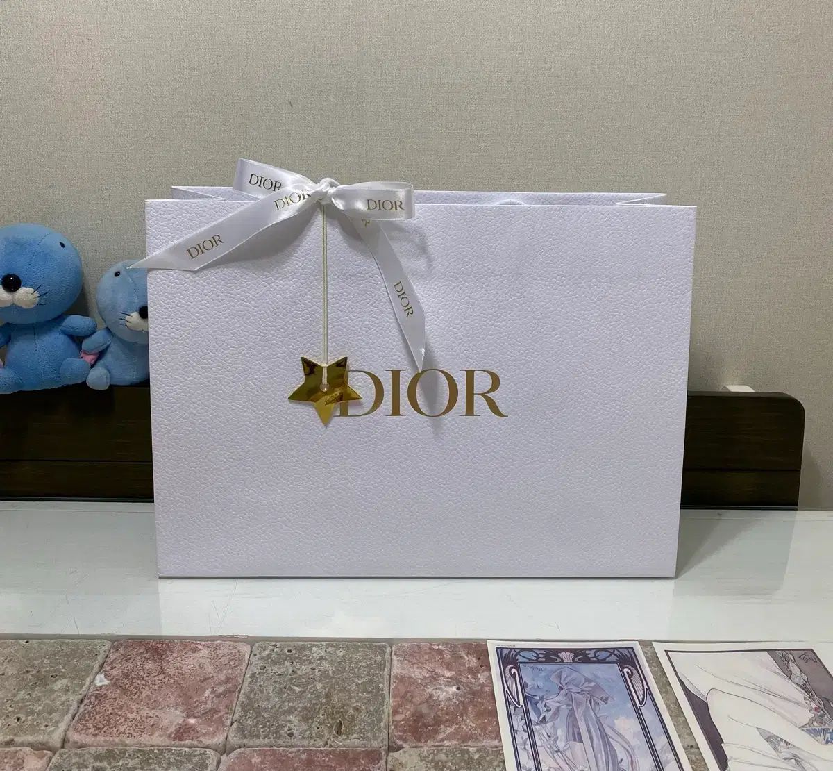 リボン 星チャーム