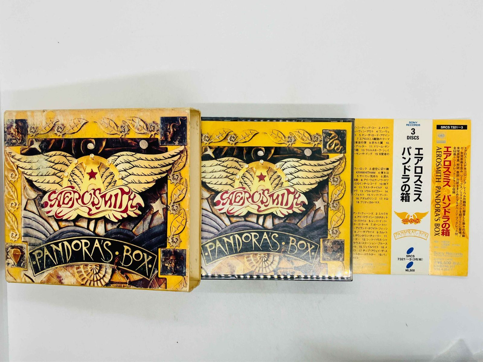 3CD エアロスミス / パンドラの箱 / Aerosmith / Pandora's Box