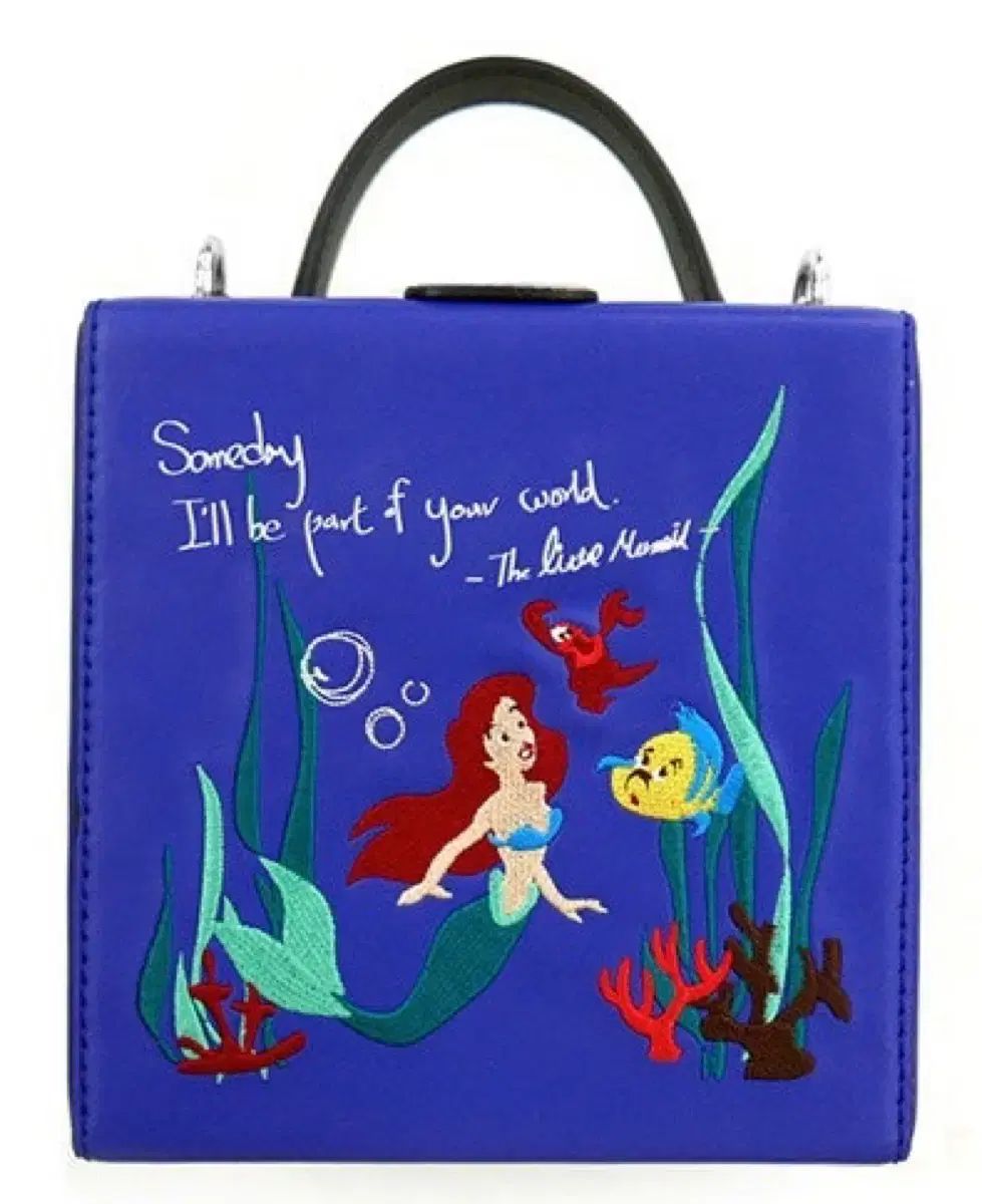 high cheeks ディズニー アリエル コラボ トランク クロスバック レディース