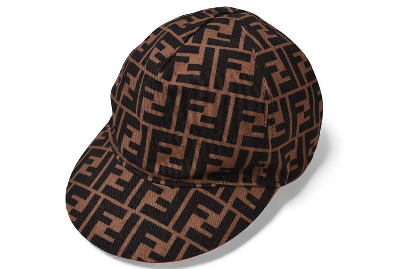 フェンディ(FENDI) × VERSACE ベースボールキャップ・帽子 フェンディ ベースボールキャップ/帽子 FENDI 調整ストラップ FFロゴ
