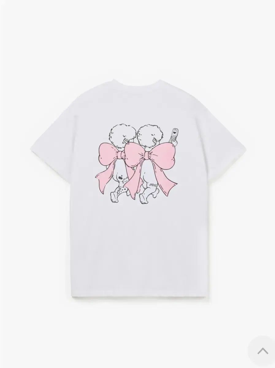 マーベリング リボン エンジェル 半袖Tシャツ