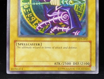  遊戯王 英語 北米版 キズ ブラック マジシャン DDS-002 シークレット 1 st 遊戯王OCG デュエルモンスターズ(外国語版) トレーディングカード