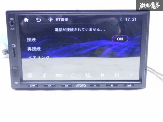 車・バイク・自転車 ☆保証付☆ATOTO F7G2A7SE 7インチ Carplay