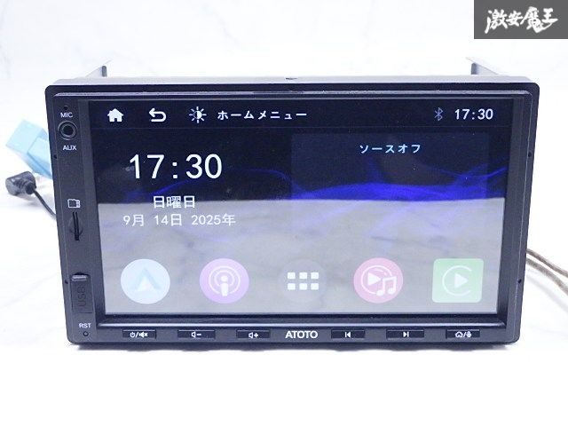 車・バイク・自転車 ☆保証付☆ATOTO F7G2A7SE 7インチ Carplay