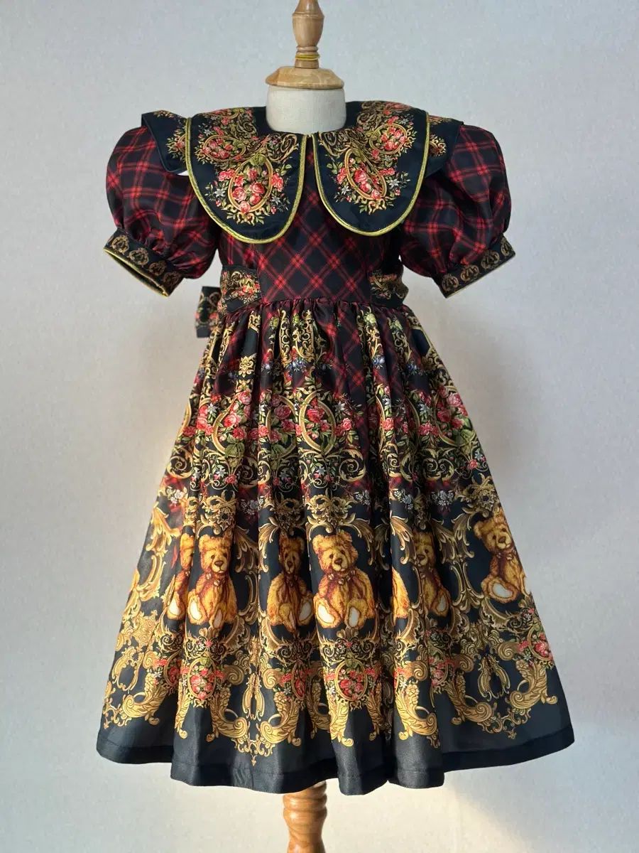 赤ちゃん ハンドメイド ドレス キングダム アメリカンヴィンテージ 100-110