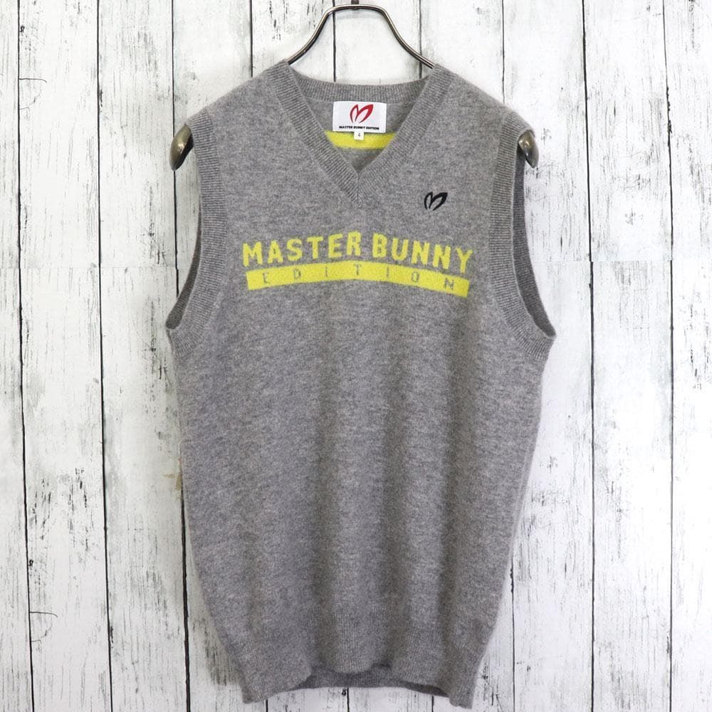 PEARLYGATES パーリーゲイツ カシミヤ100％ ニットベスト ゴルフ