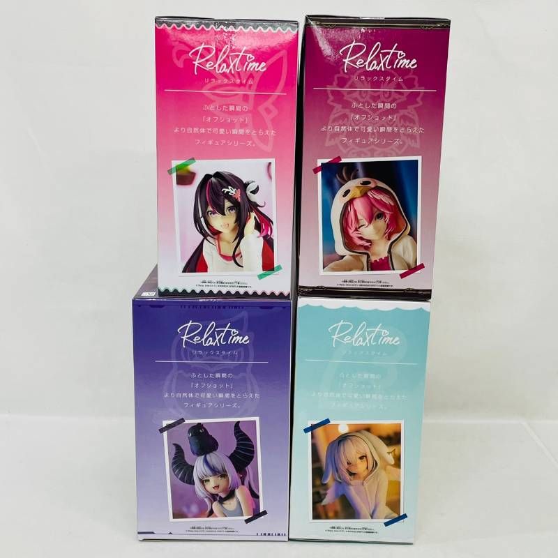 未開封 ホロライブ プライズ フィギュア 4体 まとめ セット 天音かなた