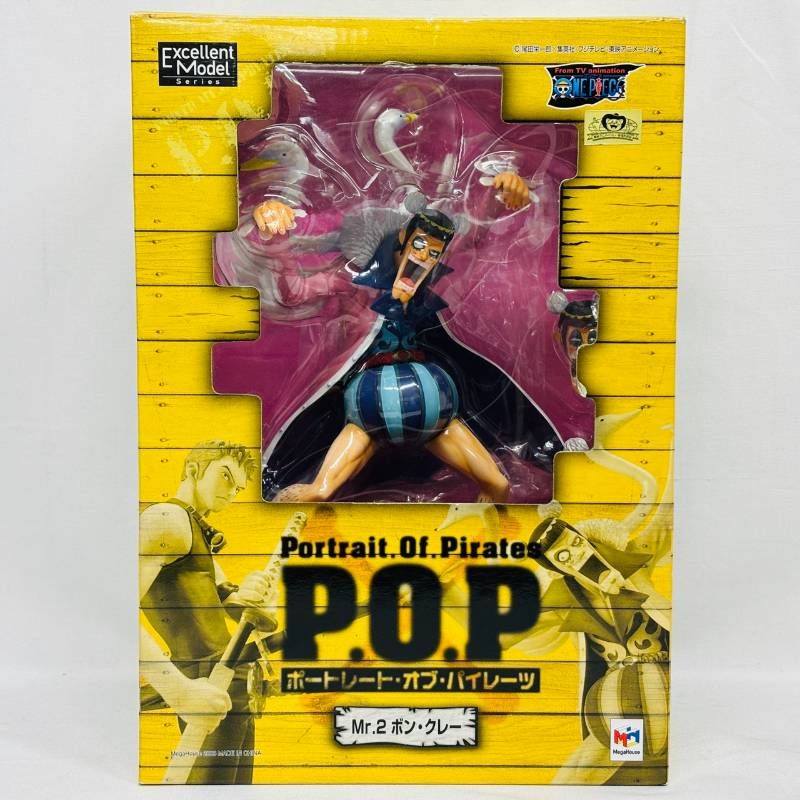 P O Mr 2 ボン クレー フィギュア ワンピース メガハウス モデル シリーズ ONE PIECE MegaHouse Bon CURE