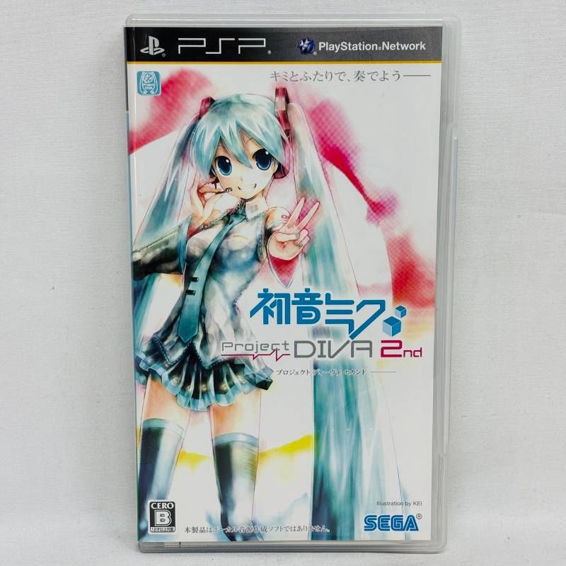 状態良好 SONY Playstation Portable 初音ミク project DIVA 2nd