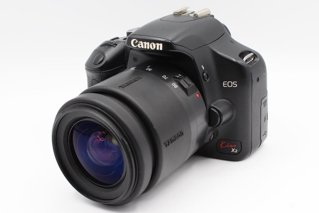 ショット数極少☆キヤノン Canon kiss X2 ダブルズームキット ボディ