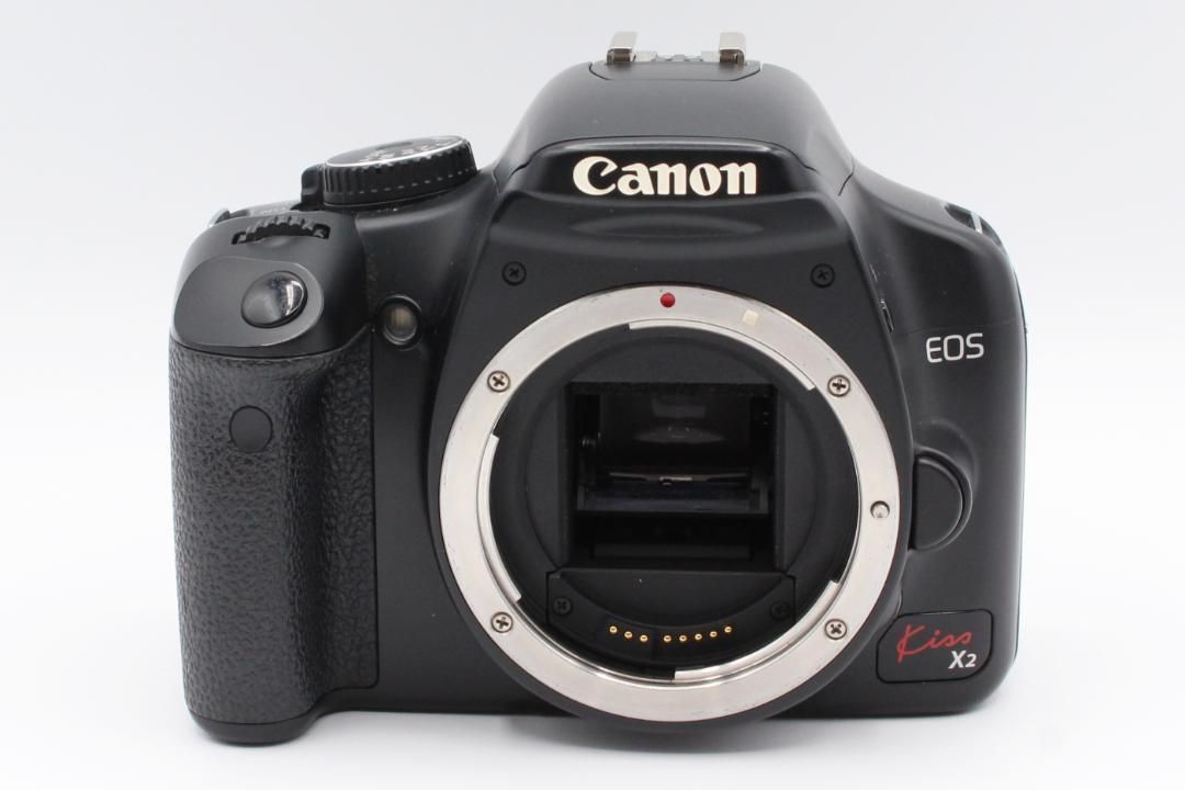 ショット数極少☆キヤノン Canon kiss X2 ダブルズームキット ボディ