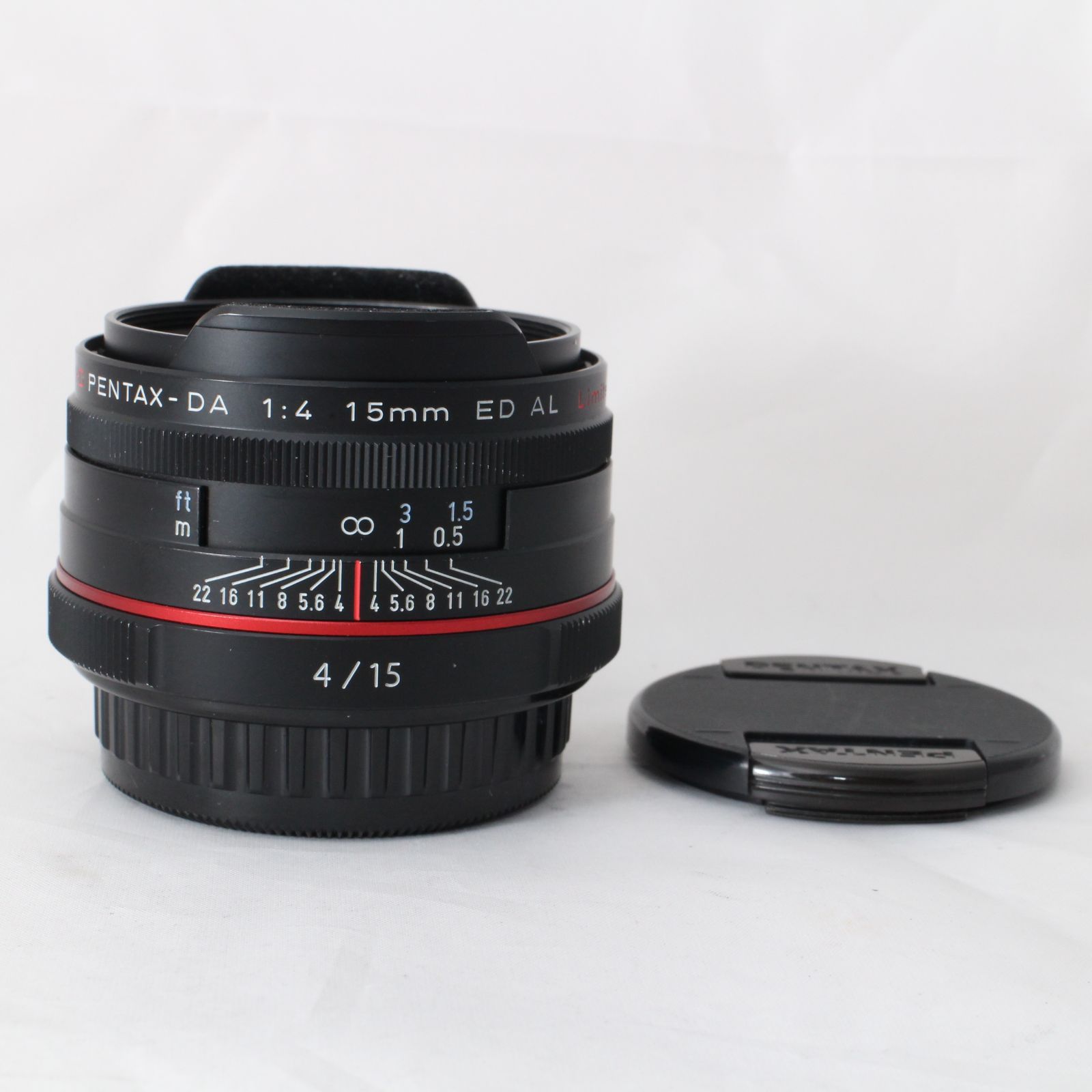 ☆良品☆ HD PENTAX-DA 15mmF4ED AL Limited ブラック リコー