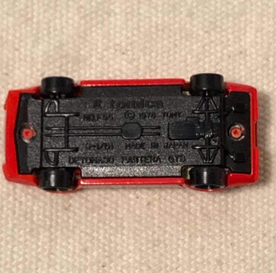 トミカ デ・トマソ パンテーラ ジーティーエス 日本製 tomica NO.F55