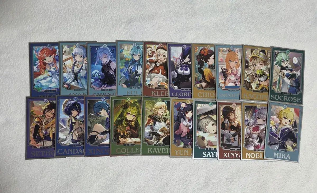 ホヨランド 原神 占いみくじ おみくじ リオセスリ 5枚 ホヨランド 原神