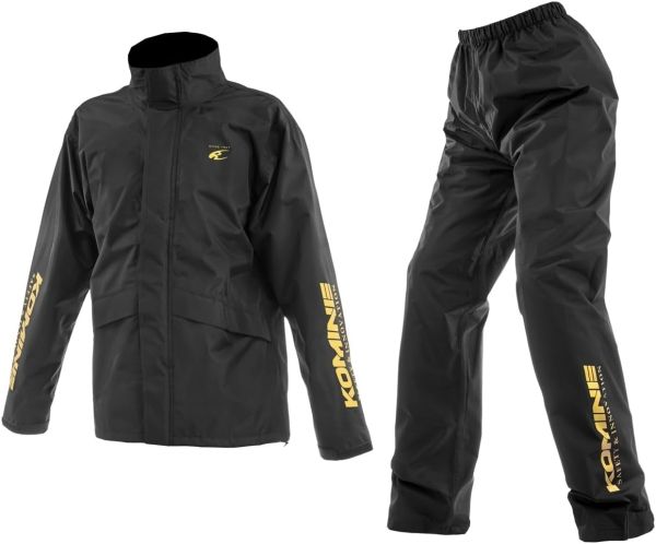 コミネ Komine RK 552 MCレインウェア BK YE 2 XL 03