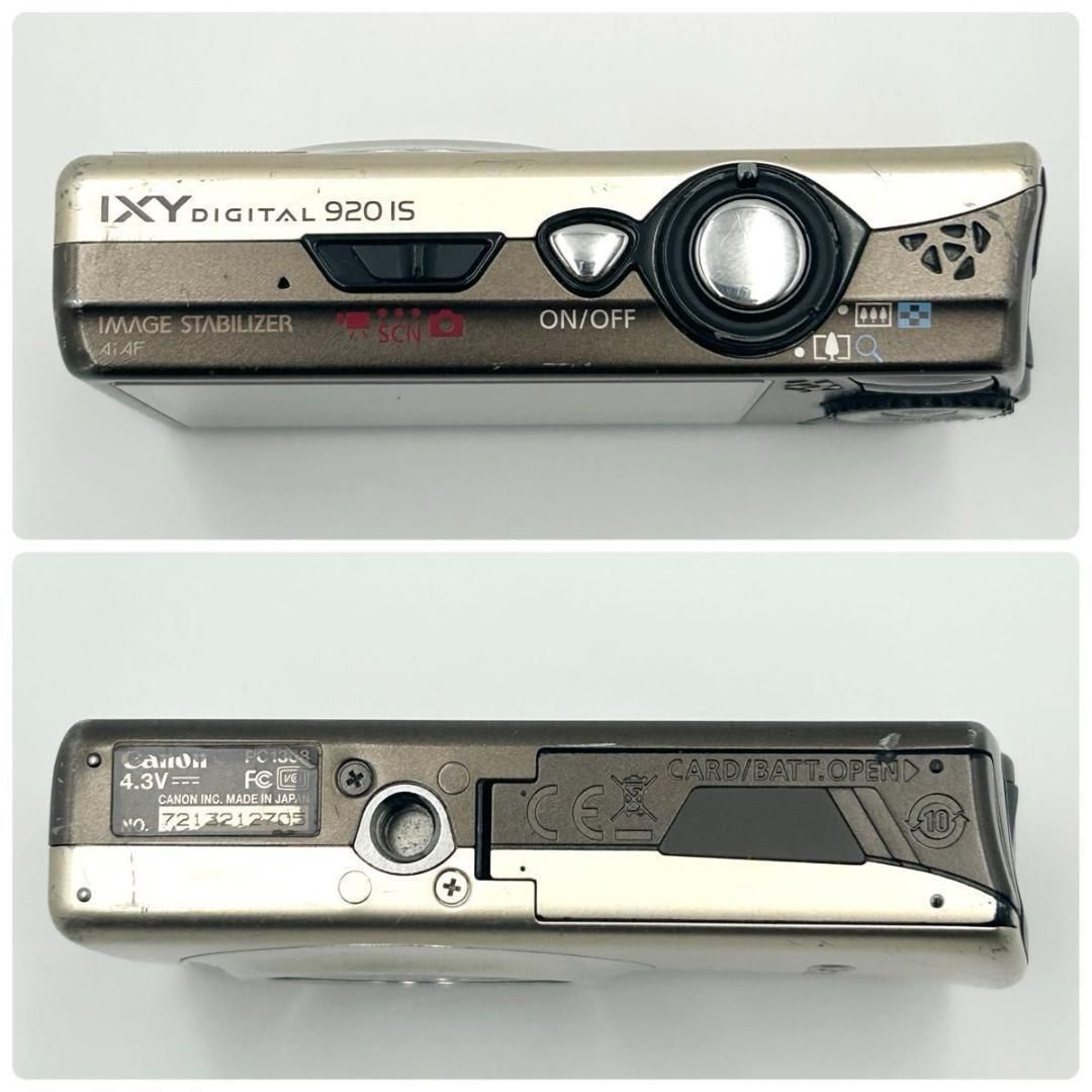 Canon キャノン IXY DIGITAL 920 IS ゴールド コンデジ - メルカリ