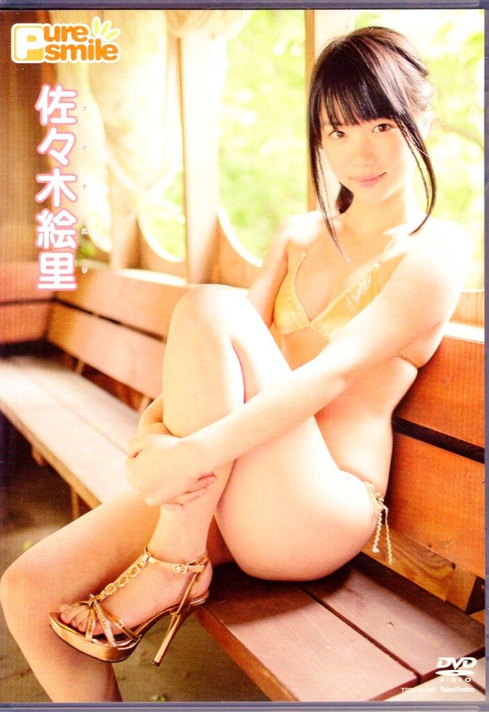 竹書房 グラビアアイドル DVD 佐々木絵理 Pure smile