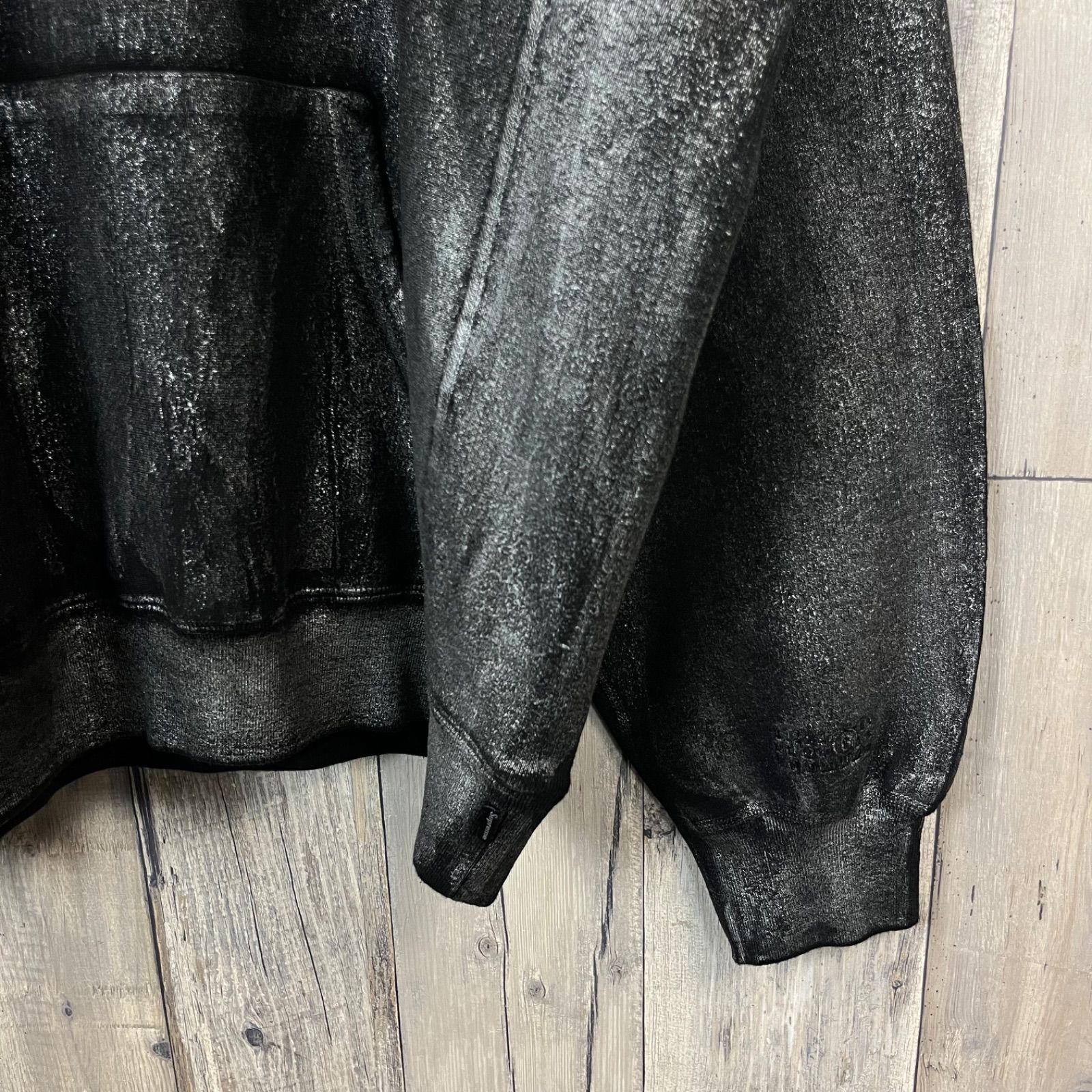 Supreme × MM6 Maison Margiela Foil Box Logo Hooded Sweatshirt 