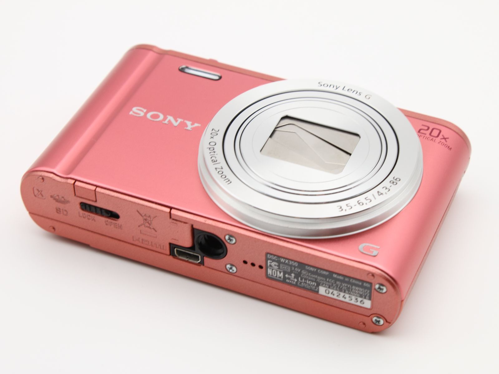 上品 SONY Cyber shot DSC WX 350 ピンク