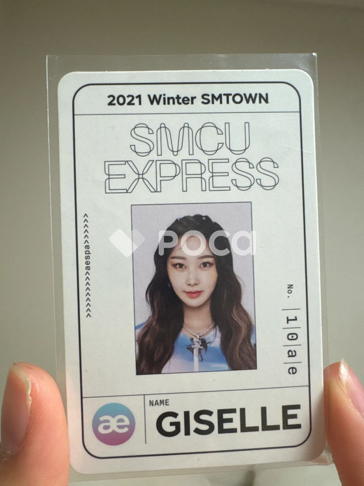 aespa ジゼル 2021 Winter SMTOWN : SMCU EXPRESS PASS CARD - メルカリ