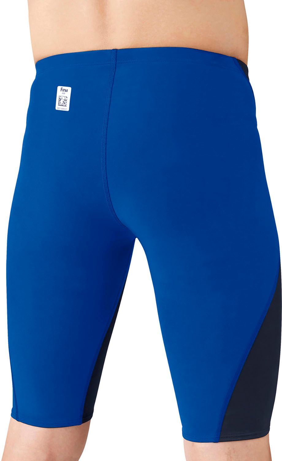 アリーナ arena スイミング メンズ 競泳用水着 ハーフスパッツ スイムウエア 男性 大人 水泳 試合 レース プール トレーニング 練習 WA FINA 承認 大会 部活動 NVBU ネイビー×ブルー
