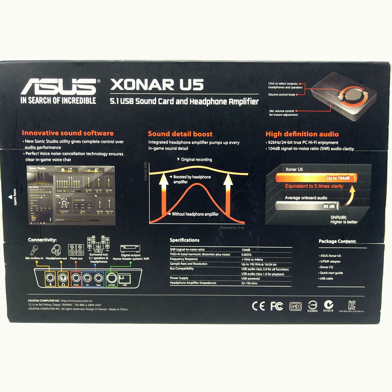 サウンドカード Xonar