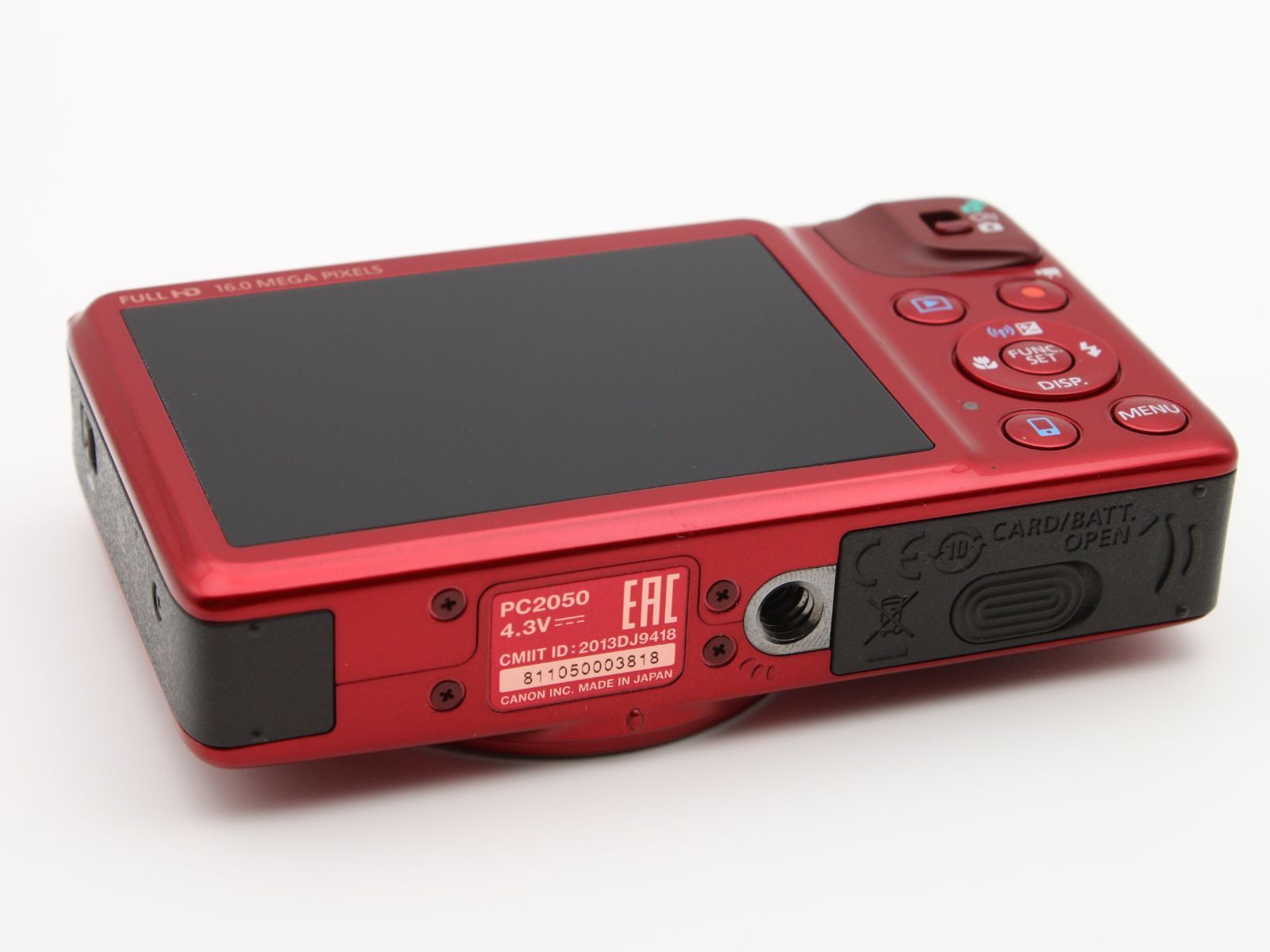 極上品】CANON PowerShot SX600 HS レッド - メルカリ