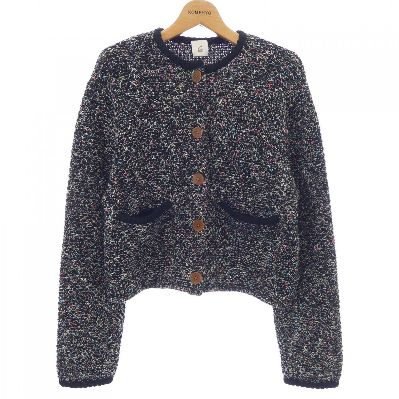 ロク 6 ROKU 8628 199 0137 カーディガン