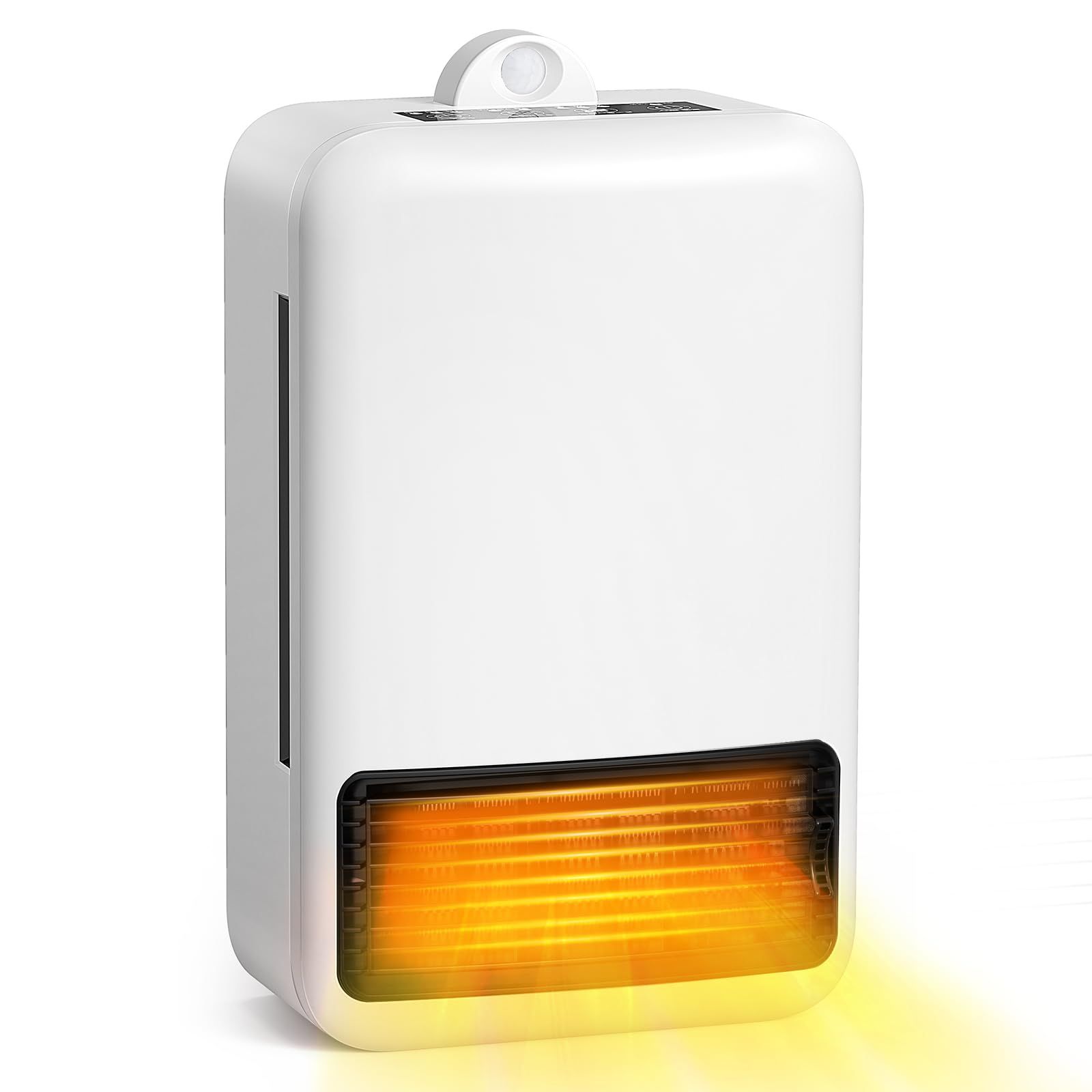 暖房効率が高く 省エネ設計セラミックファンヒーター 600 W 1200 出力2段階切替 速暖 セラミックヒーター 小型 ファンヒーター マイナスイオン 空気清浄 静電気除去機能搭載 2 m人感センサー付き 3段階温度切替 過熱保護 転倒自動オフ リビング